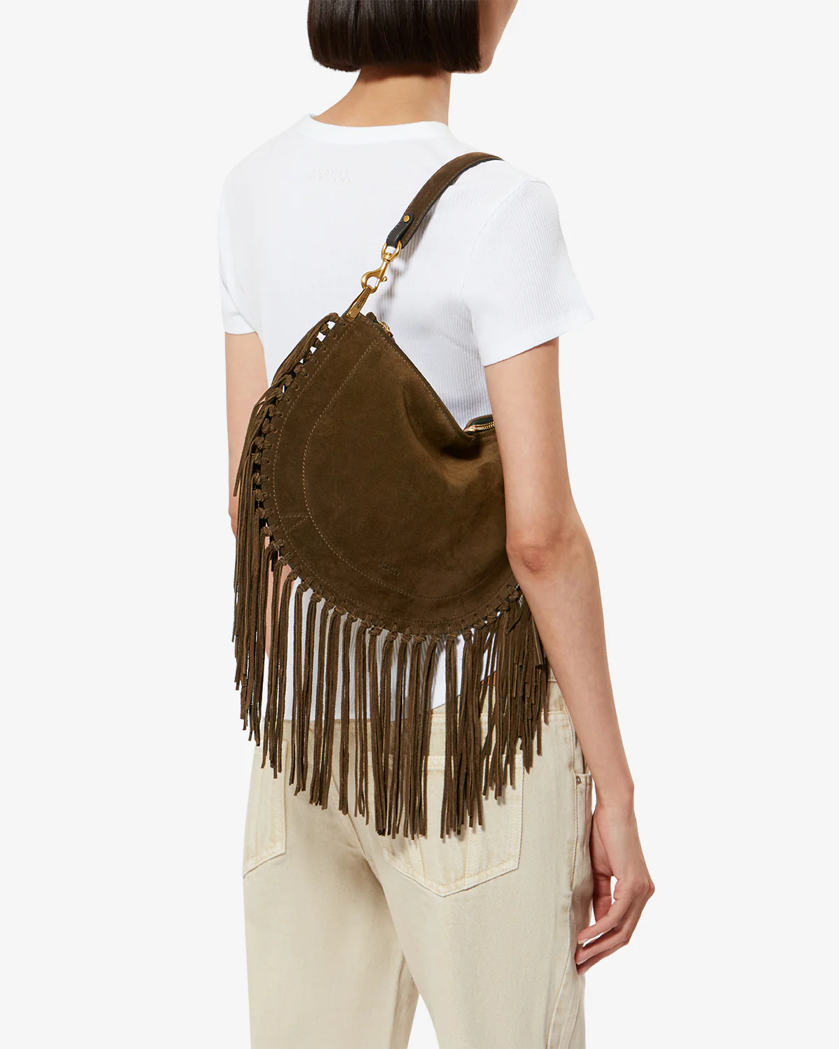 OSKAN SOFT ZIP BAG FRINGES - Image 3