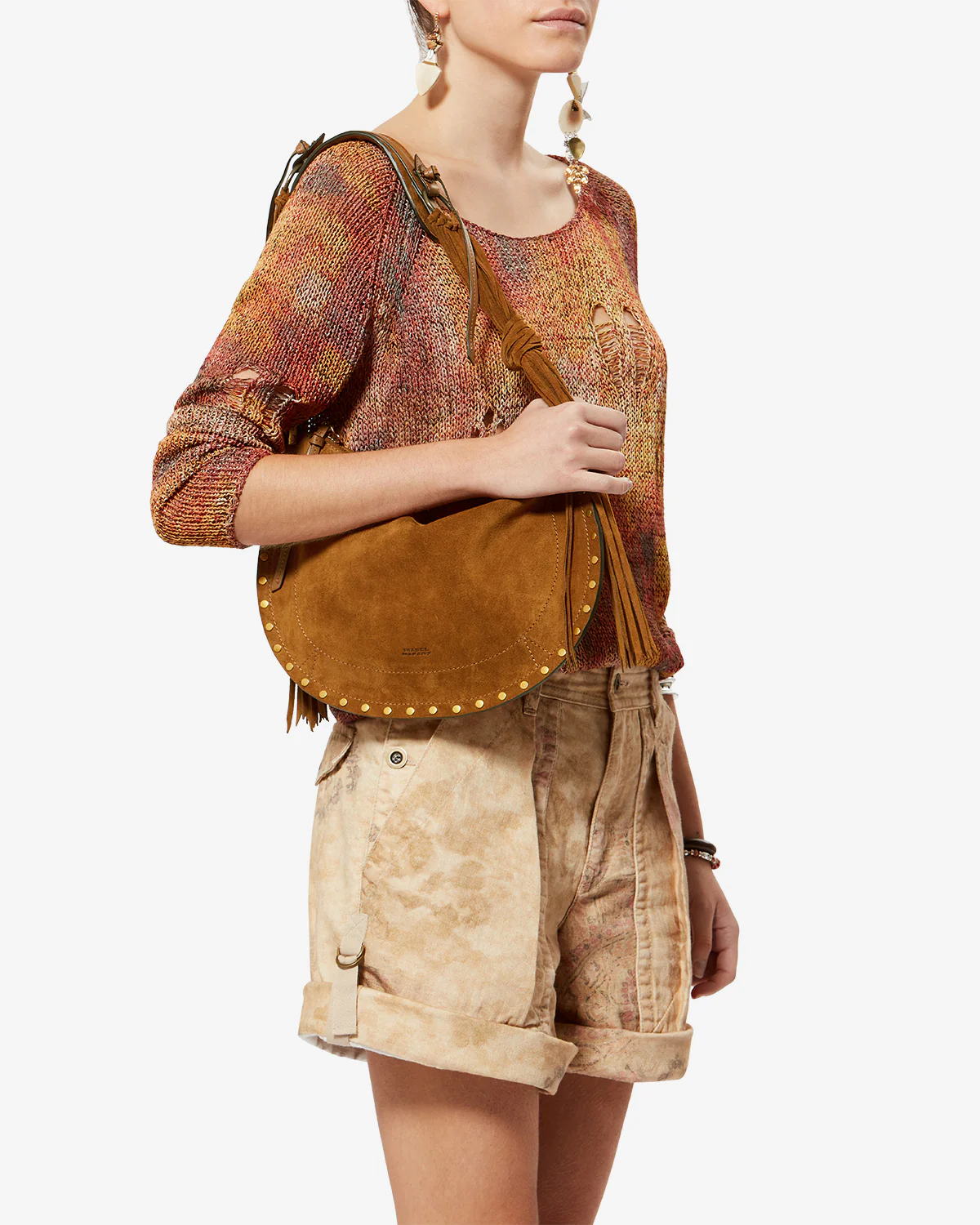 OSKAN SOFT ZIP BAG FRINGES - Image 3