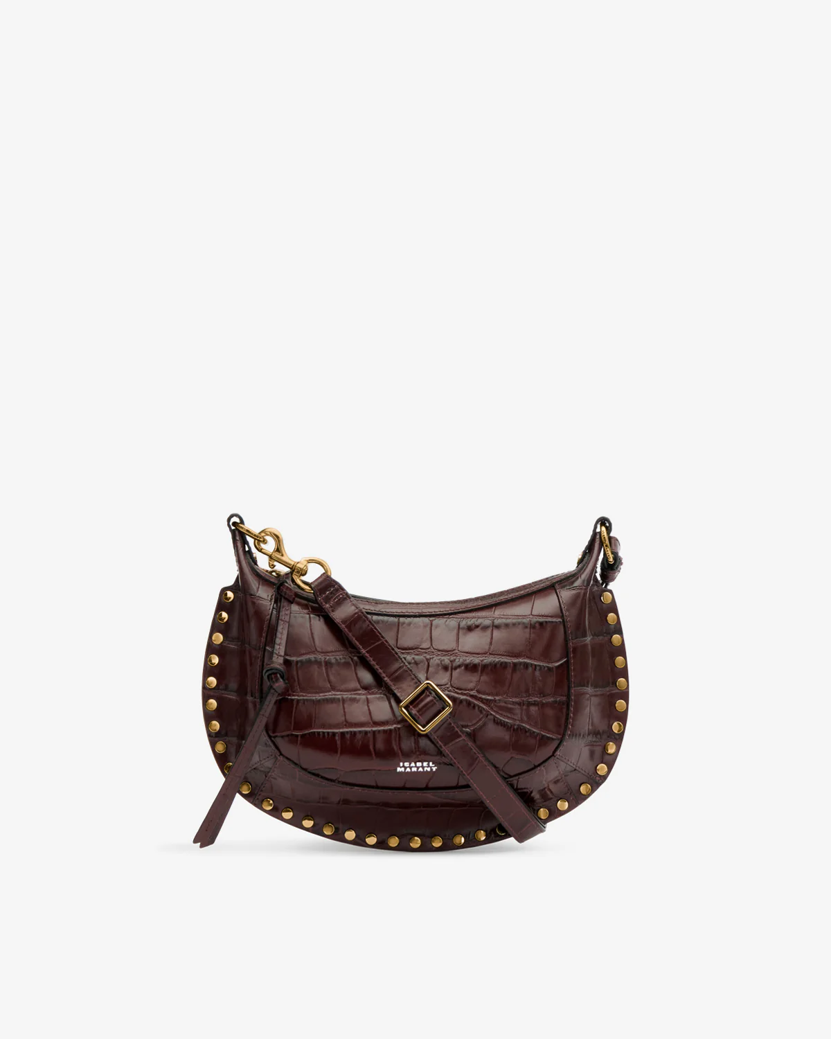 OSKAN MOON LEATHER CROCO BAG - Image 3
