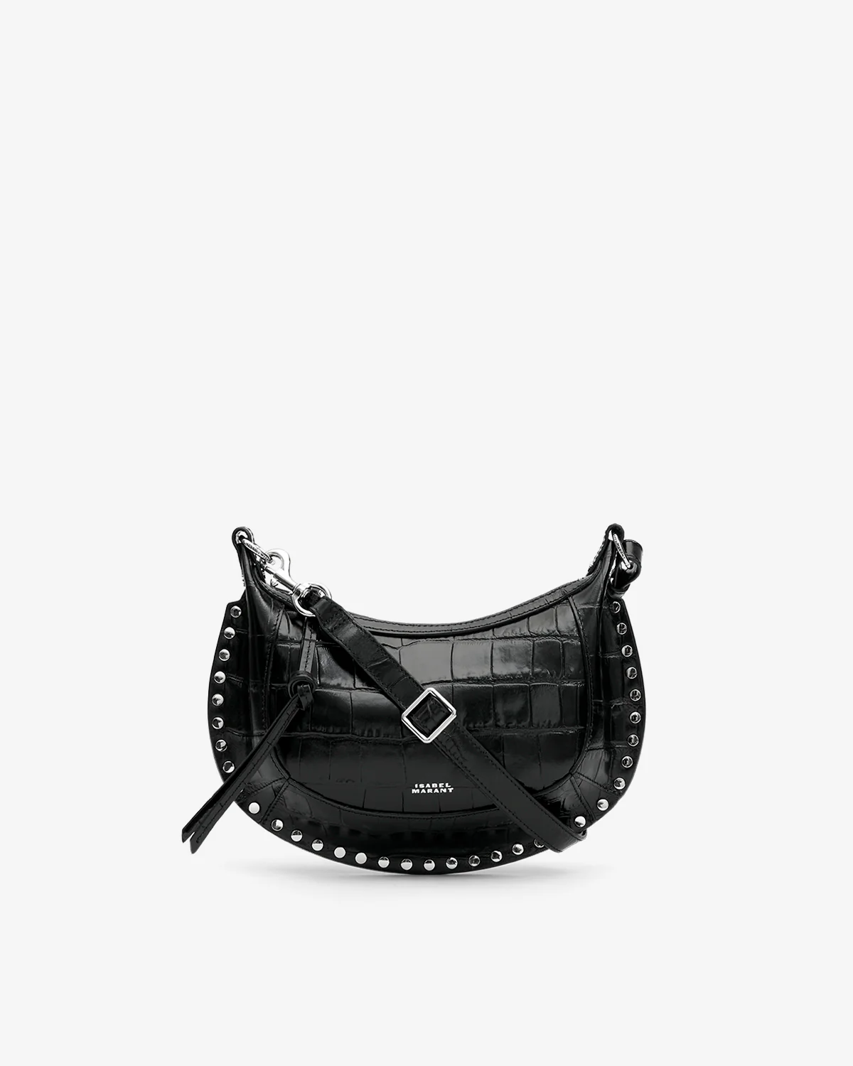 OSKAN MOON LEATHER CROCO BAG - Image 3