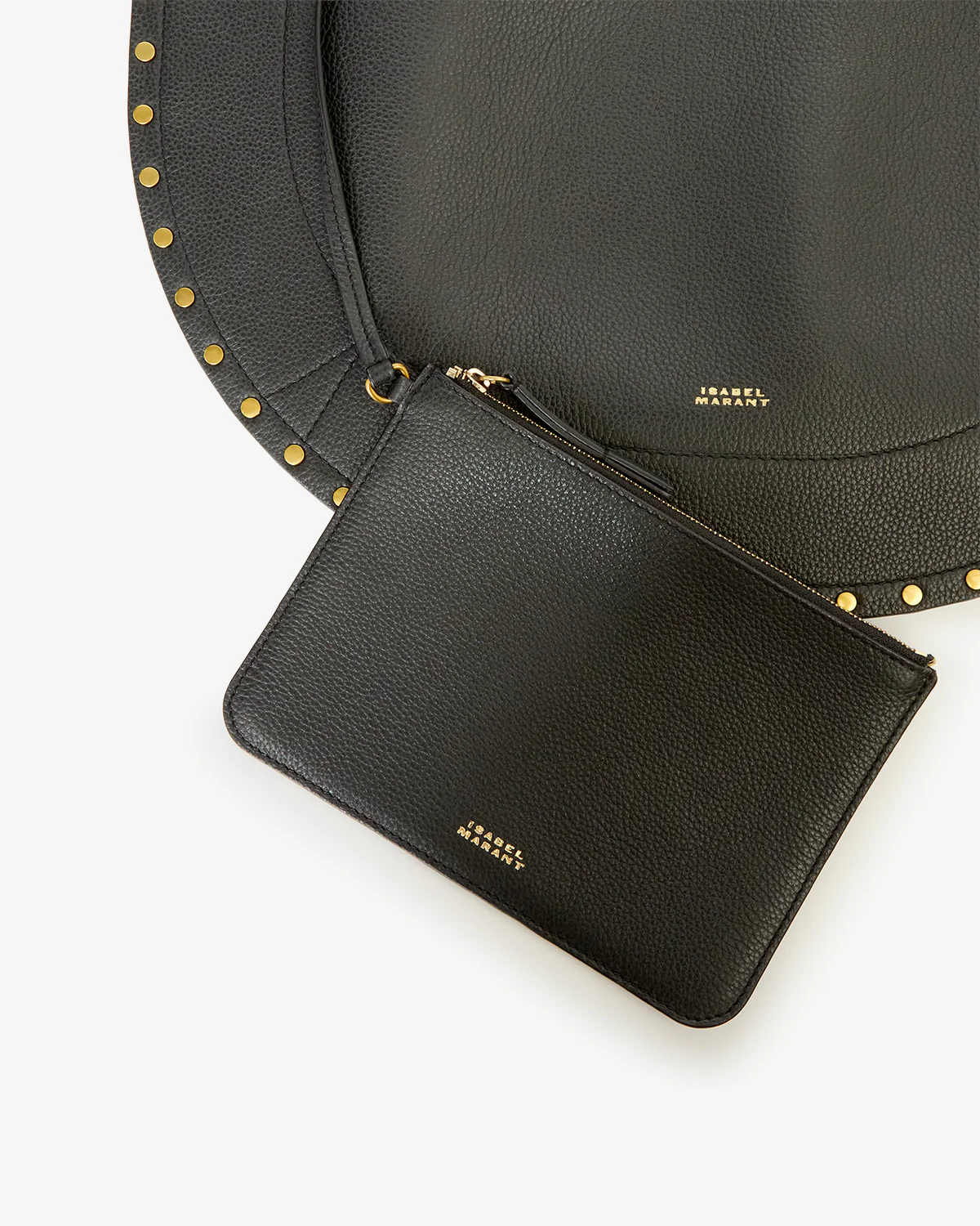 OSKAN HOBO SOFT GRAINED LEATHER BAG - Image 4