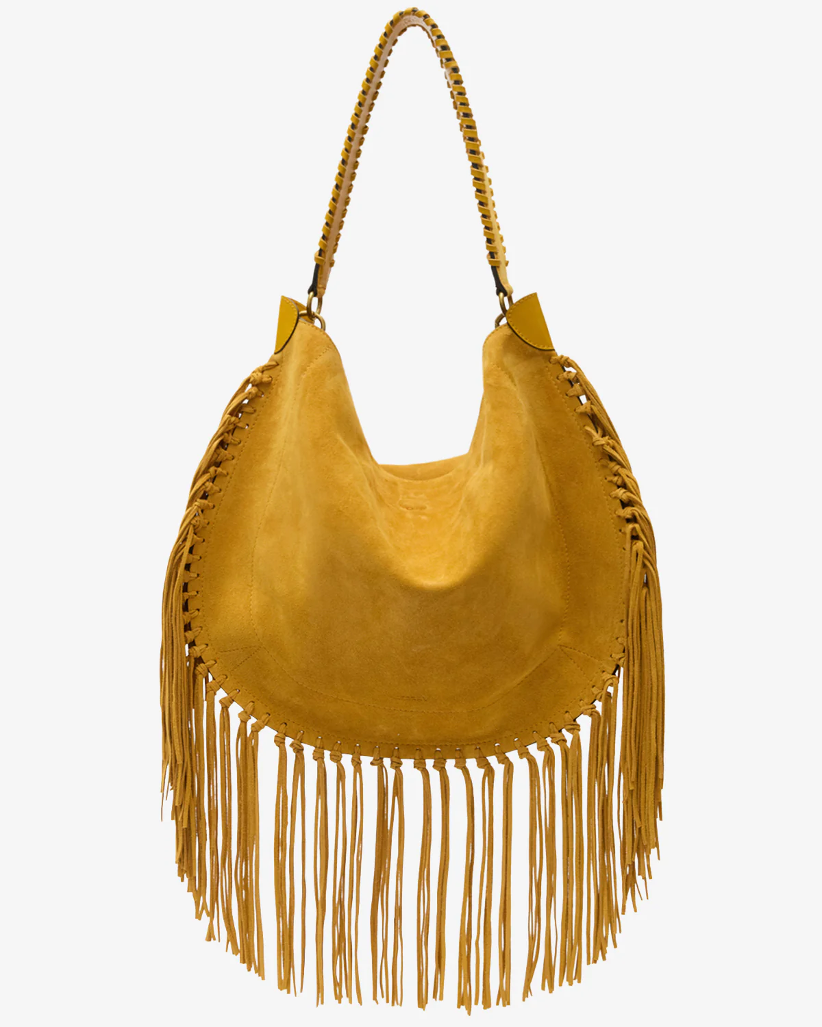 OSKAN HOBO SOFT FRINGE BAG - Image 3