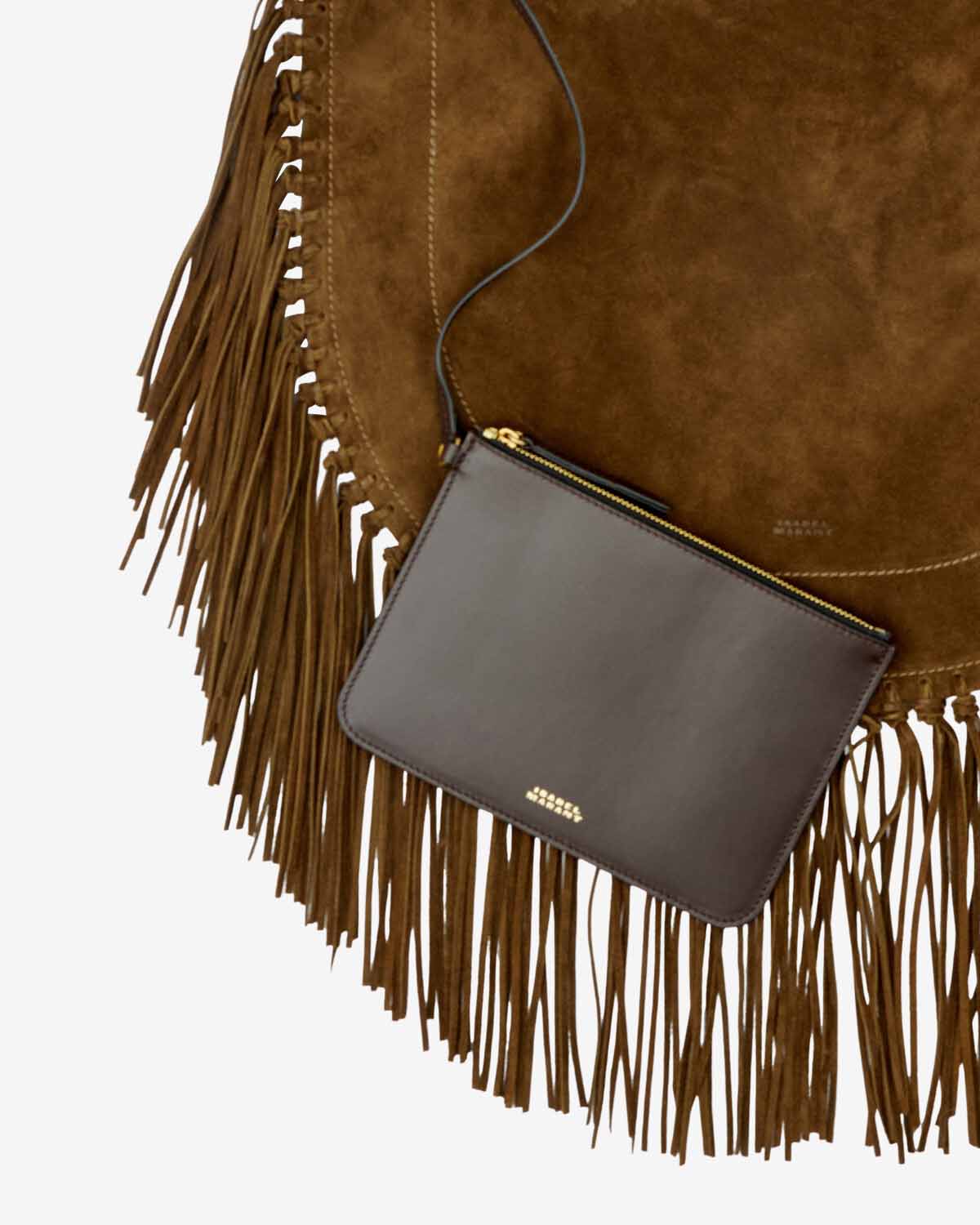 OSKAN HOBO SOFT FRINGE BAG - Image 4