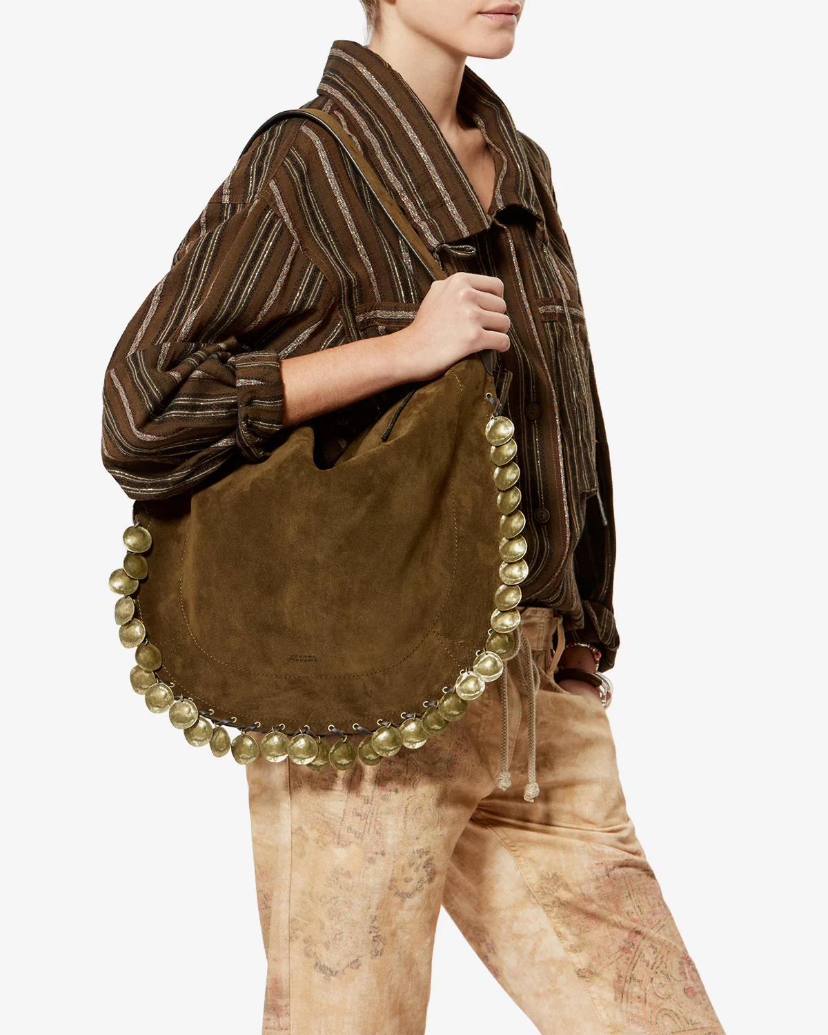 OSKAN HOBO SOFT BAG MEDALLIONS - Image 3