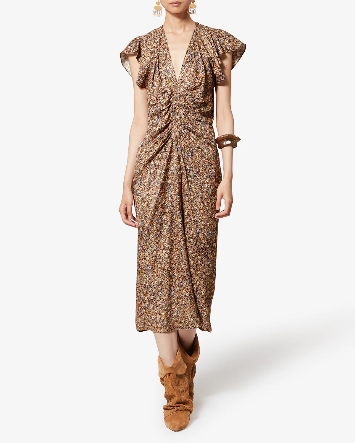 LYNDSAY SILK DRESS - Image 4