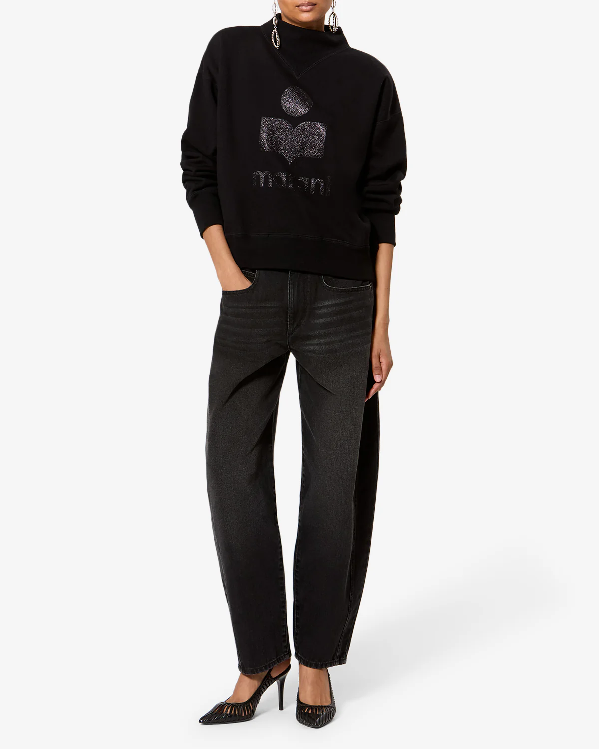 Glitter sweatshirt Moby - Image 4