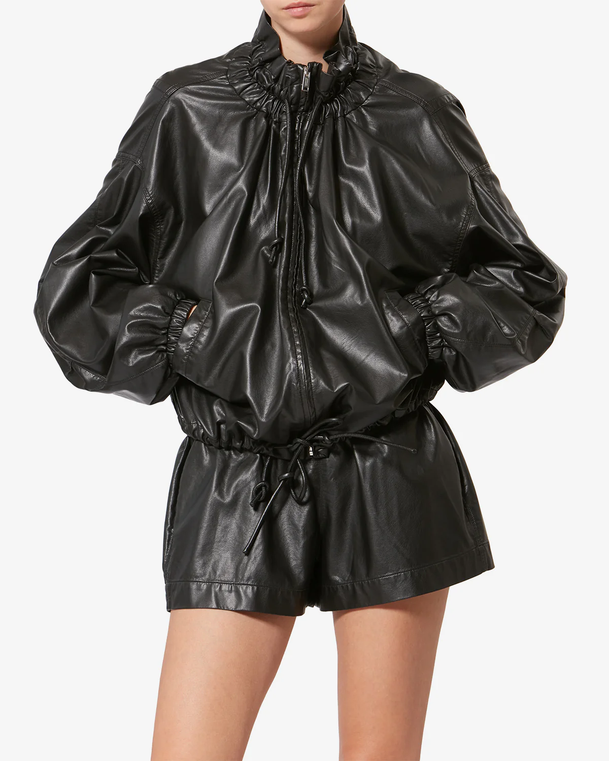NEELA FAUX LEATHER JACKET - Image 5